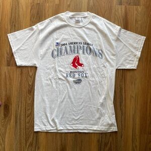 Boston Red Sox 2004 Champions White T-Shirt